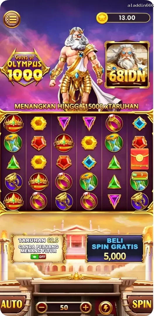 aladdin666 Tangkapan Layar - APK Resmi